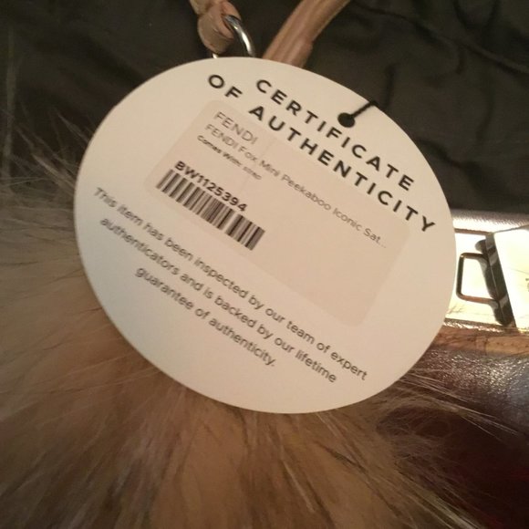 Fendi Fur Peekaboo Bag New $7750 - Picture 6 of 6